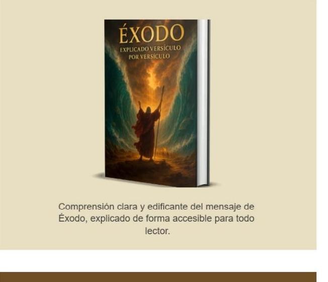 Éxodo explicado versículo por versículo
