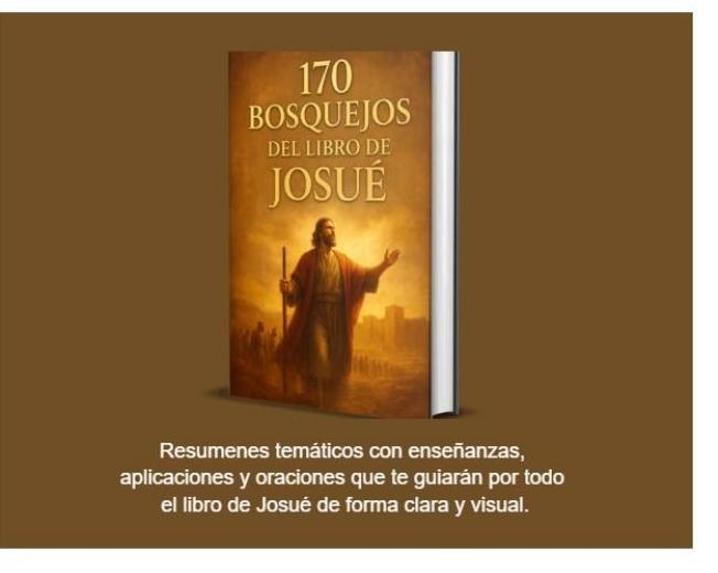 170 Bosquejos de Josué